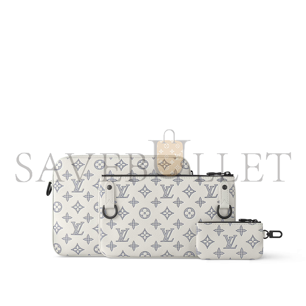 LOUIS VUITTON MASTER TRIO MESSENGER M24754 (25*19*7cm)